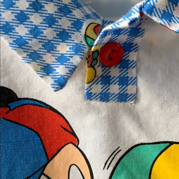 Vintage Disney Babies Shirt & plastic pants - Picture 4 of 14